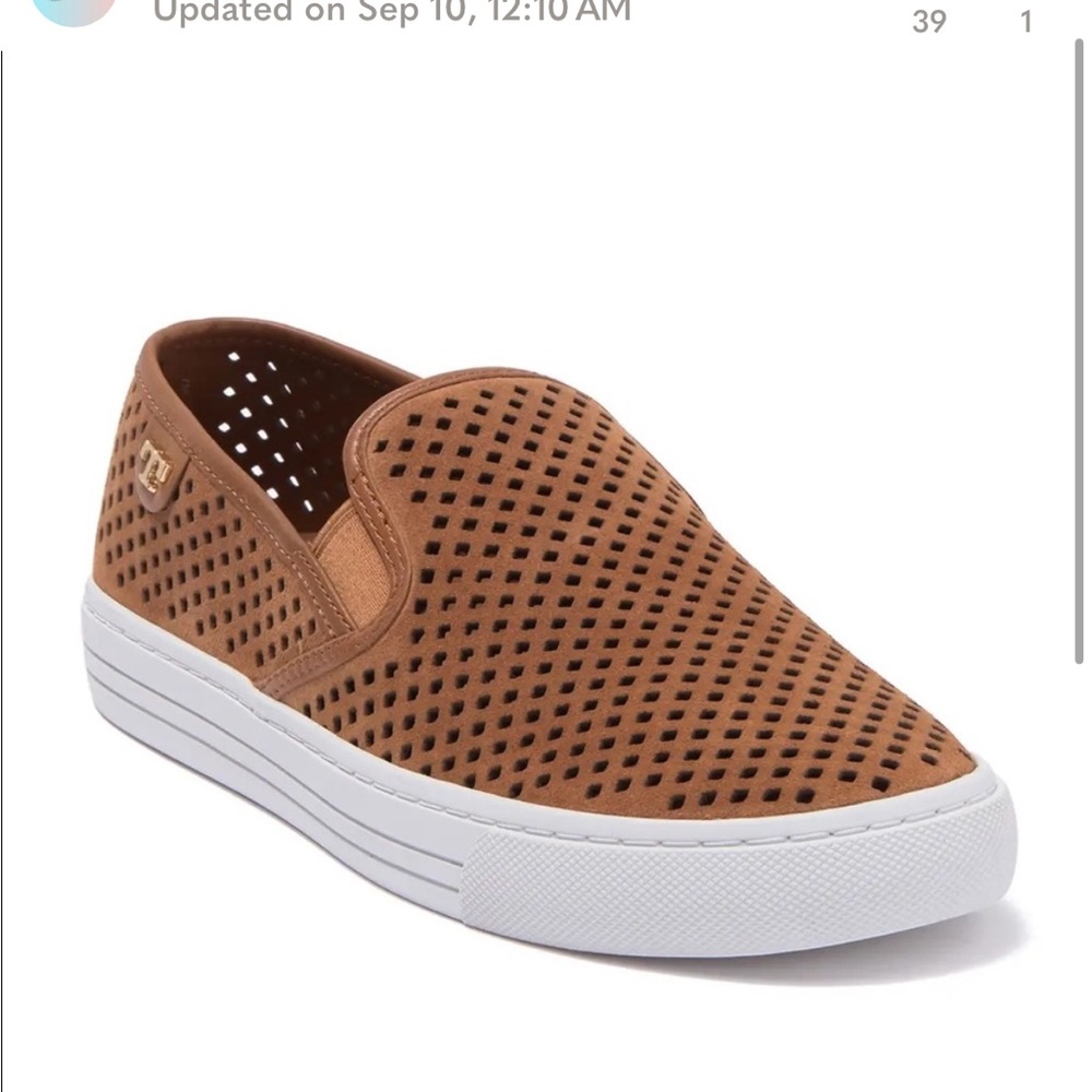TORY BURCH jesse perforated slip-on sneaker